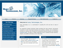 Tablet Screenshot of huskytechinc.com